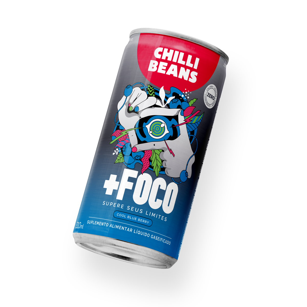Chilli Beans Drinks +Foco Cool Blue Berry