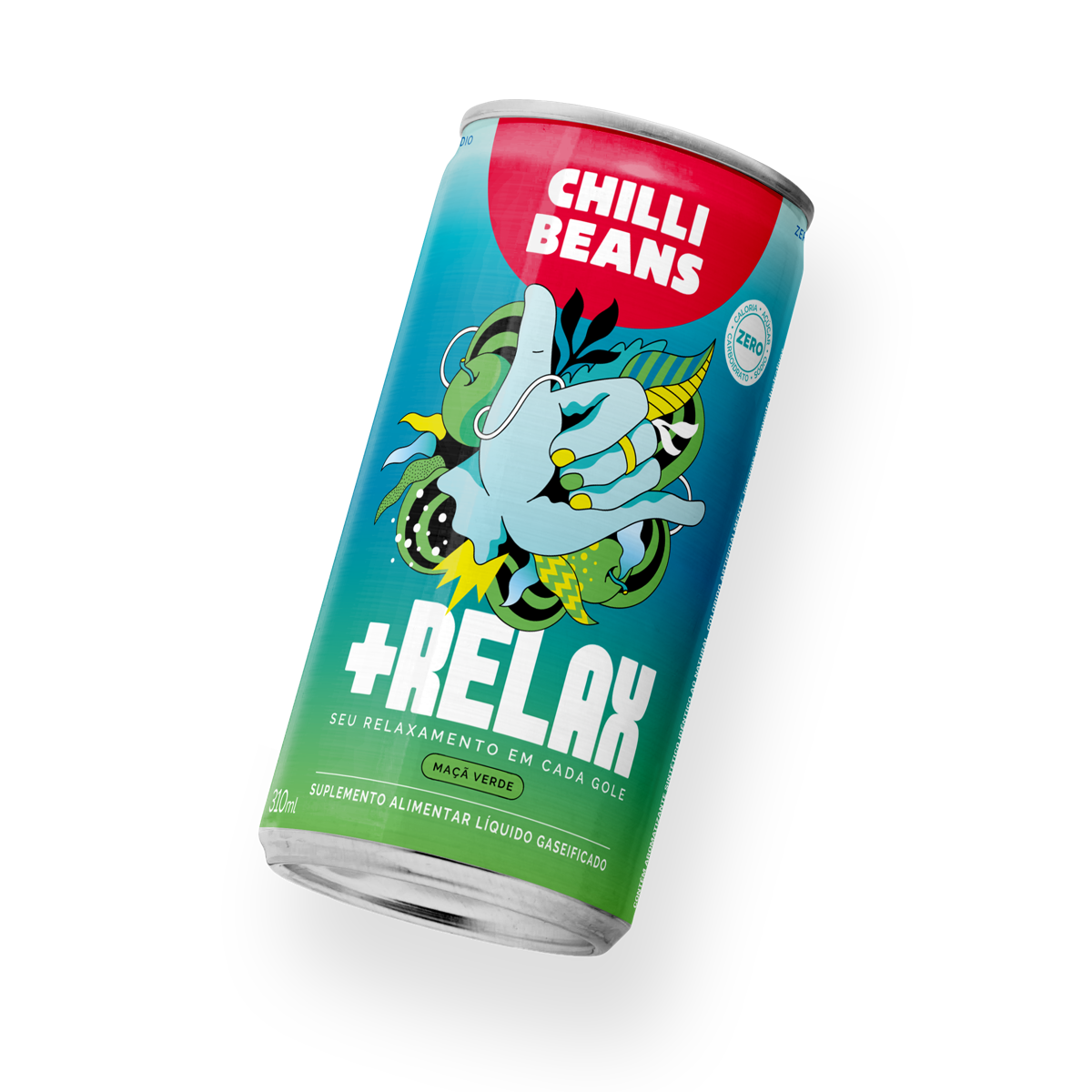 Chilli Beans Drinks +Relax Maçã Verde